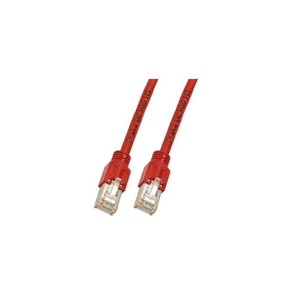 EFB RJ45 Patchkabel SF/UTP, Cat.5e, TM11, UC300, 0.5m, rot