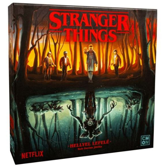 Stranger Things Hellyel lefelé társasjáték (CMSTUPDRS) (CMSTUPDRS)