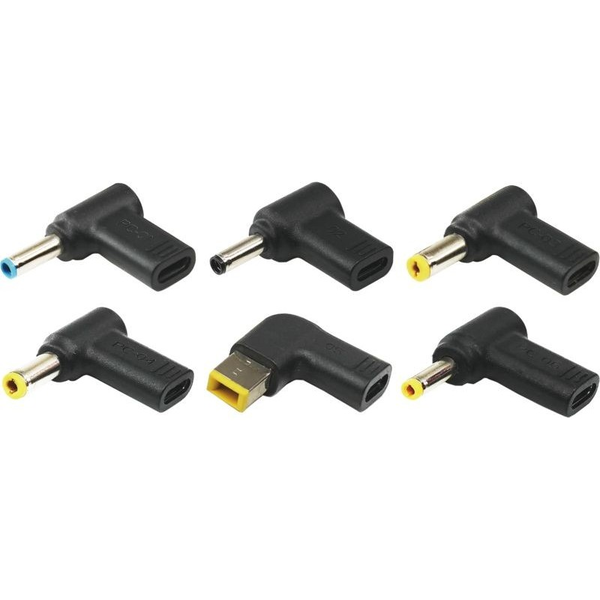 Sada koncoviek XILENCE pre nabíjačku GaN USB-C pre notebooky 6 konektorov