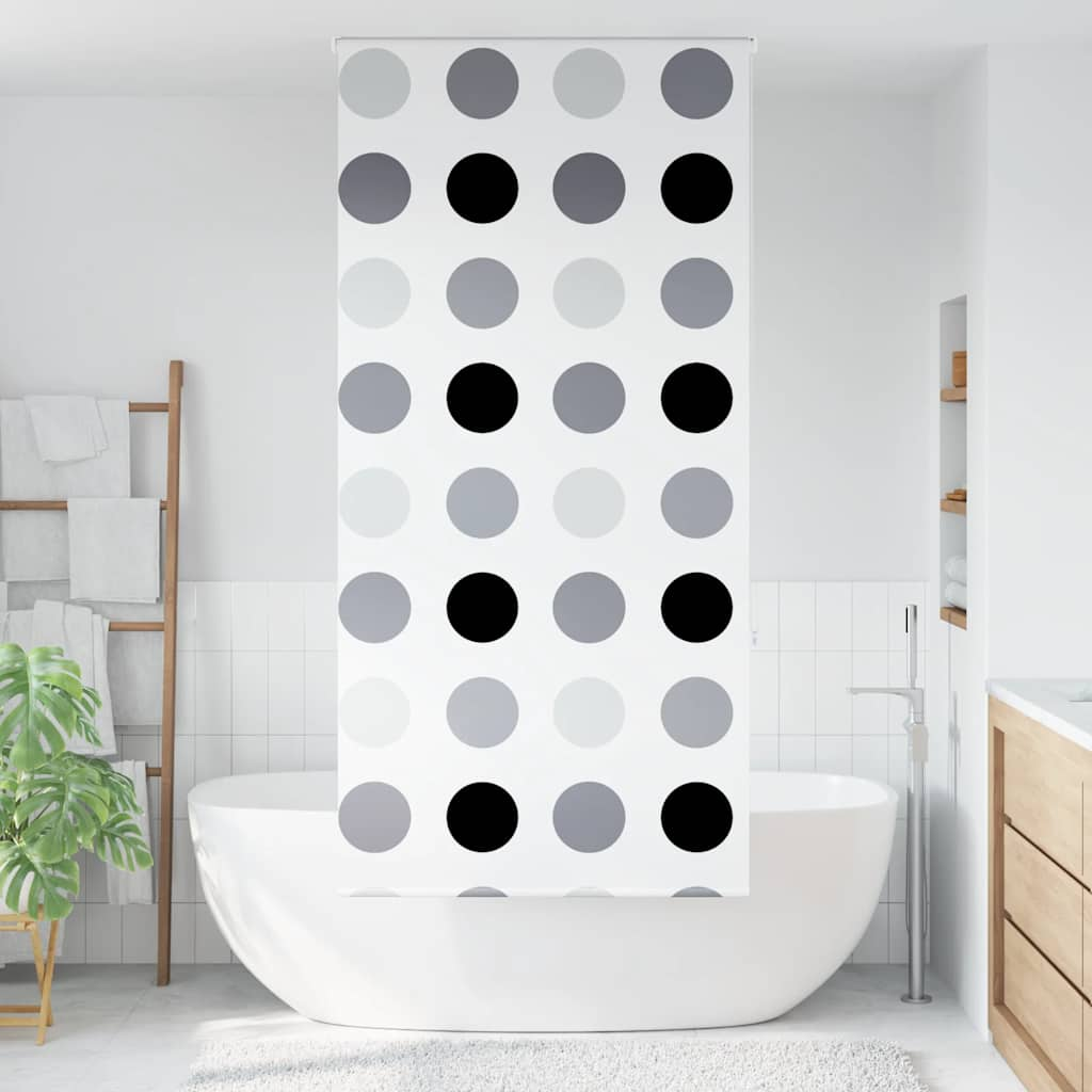 zuhanyzó redőny 110x240 cm szövet szélessége 106 cm (4014837)
