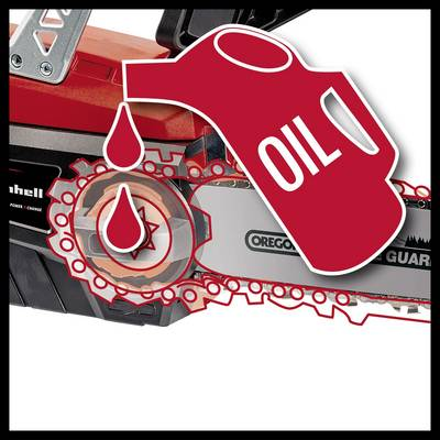 Einhell Power X-Change GE-LC 18/25 Li Akku Láncfűrész Akkuval, Töltővel Penge hossza 250 mm (1616896+1668363) (1616896+1668363)