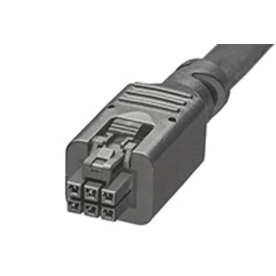 Molex Stift ház kábel Pólusok száma 6 2451300610 1 db ömlesztett (2451300610)