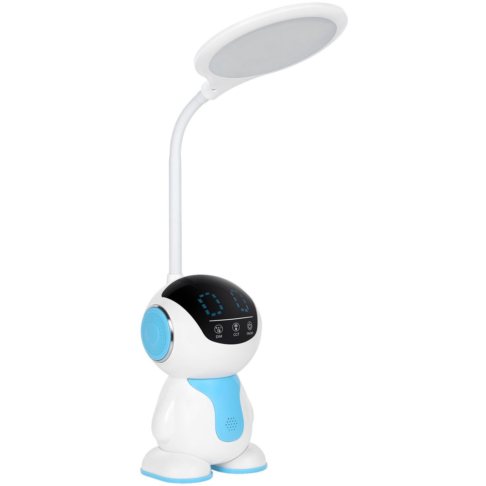 Rebel KOM1017 Stolní LED lampa s nastavitelným ramenem Robot (5901890077279)