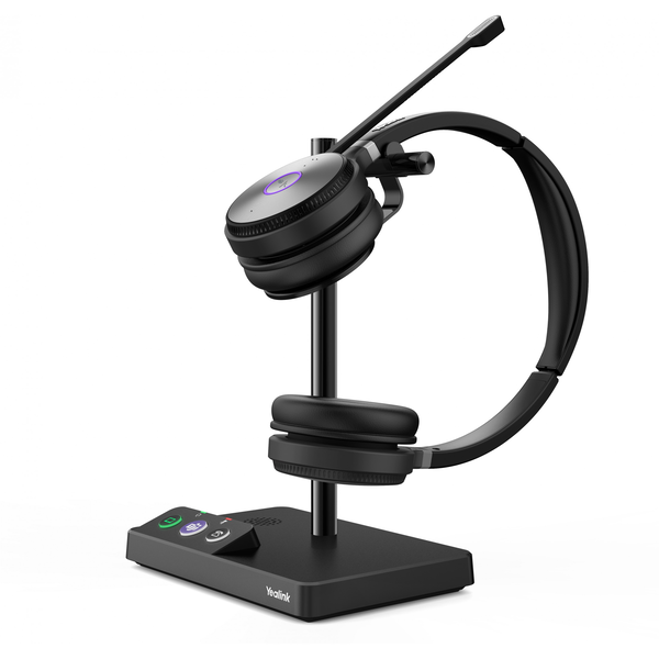 Yealink WH62 Dual UC DECT безжични слушалки, черни