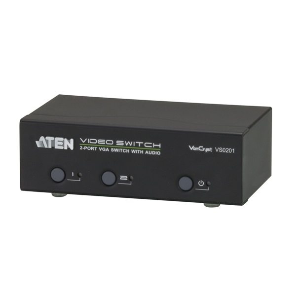 ATEN VS0201 KVM превключвател, 2 VGA порта