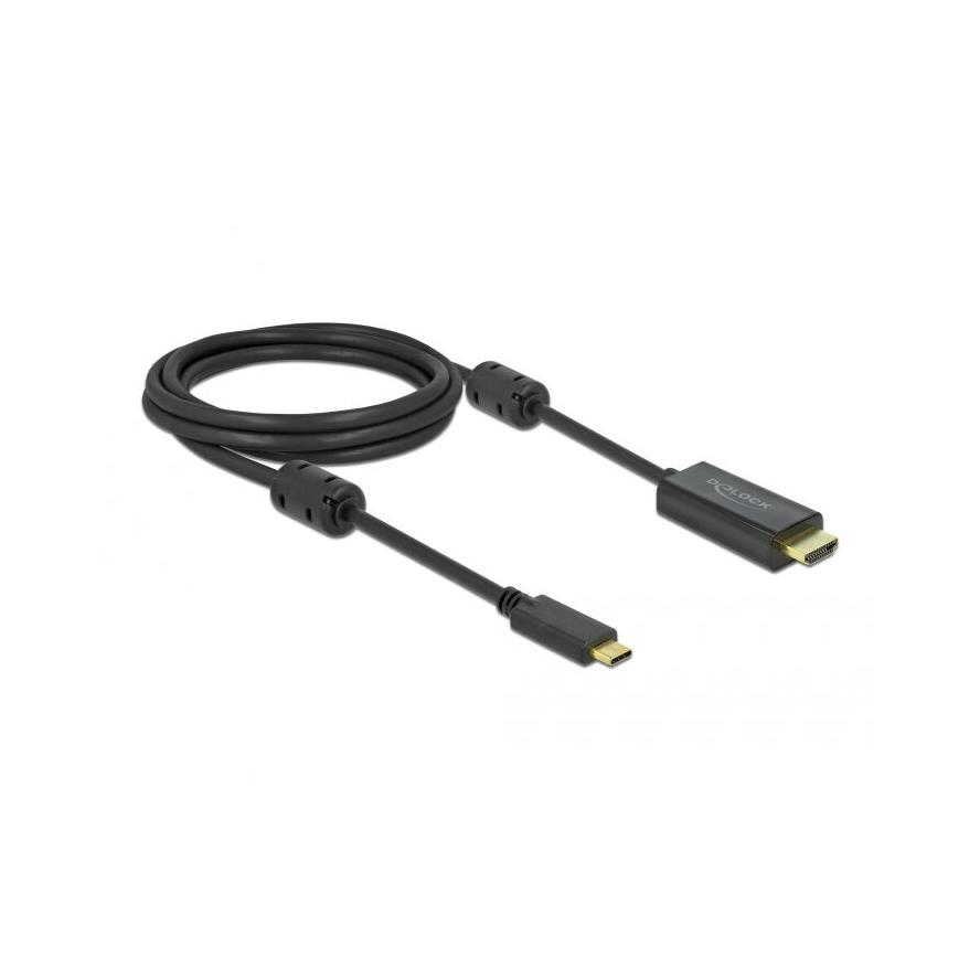 USB TYPE-C - HDMI KÁBEL, 2M (85970)