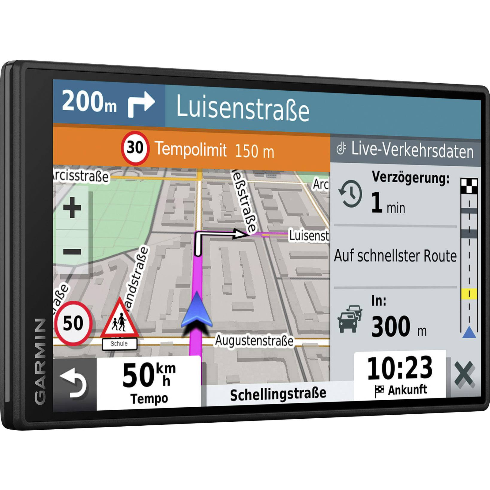 Garmin DriveSmart 5,5" 55 EU MT-D GPS Navigáció (Teljes EU Térkép) (010-02037-13)