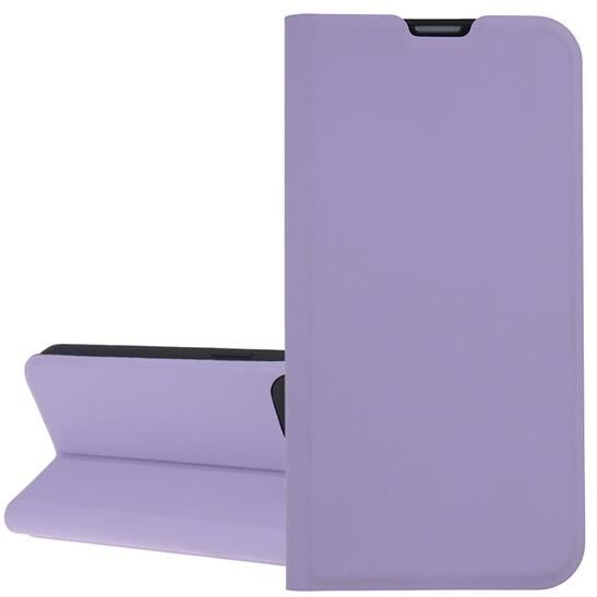 Gigapack Apple iPhone 16 kártyazsebes fliptok lila (GP-160300) (GP-160300)