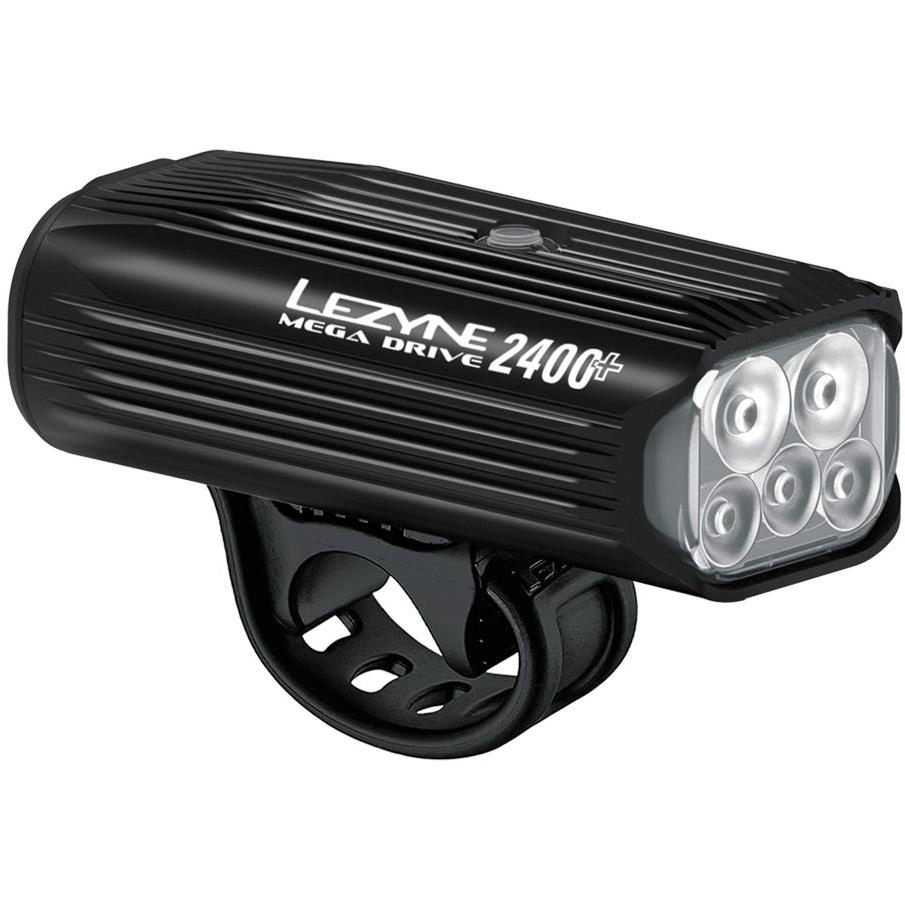 Lezyne Mega Drive 2400+ Front Black (1-LED-7-V404)