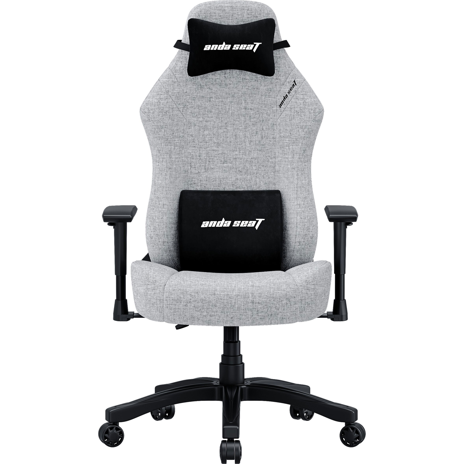 Anda Seat Luna Premium Gaming Chair - L size - Grey Fabric (AD18-44-G-F)