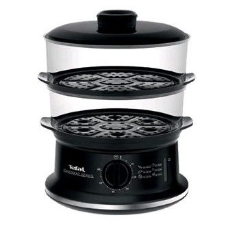 Tefal VC140135 parný hrniec 2 košík/košíky Voľne stojaci 900 W Čierna (VC140131)