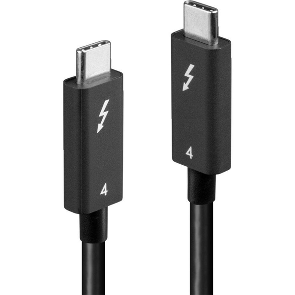 Lindy 31121 Thunderbolt kabel 2 m 40 Gbit/sek. Sort