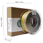 Maertz PLA Silk Tri Color nyomtatószál 1.75mm, 1kg selymesen fényes arany-ezüst-rézszínű (PMMA-1022-004)