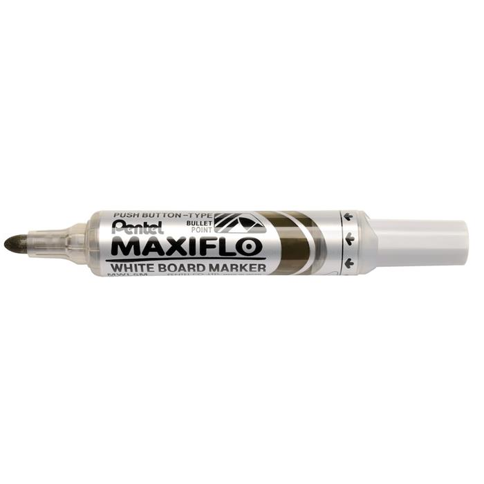 Pentel Maxiflo MWL5M 2,5mm Táblamarker - Barna (MWL5M-E)