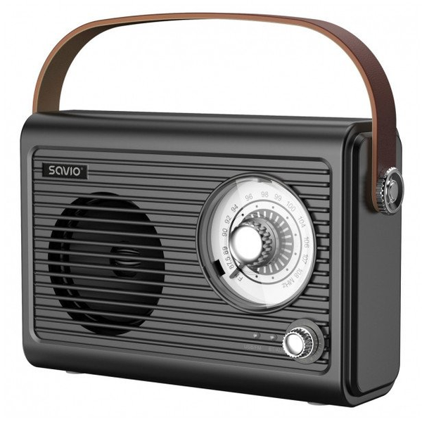 Savio RS-01 Portable radio Black