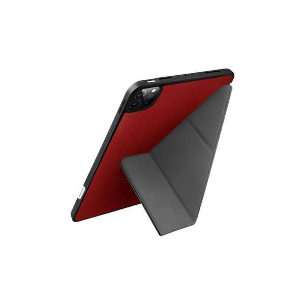 UNIQ Transforma Case iPad Pro 11" (2021) készülékhez antimikrobiális tok korallpiros