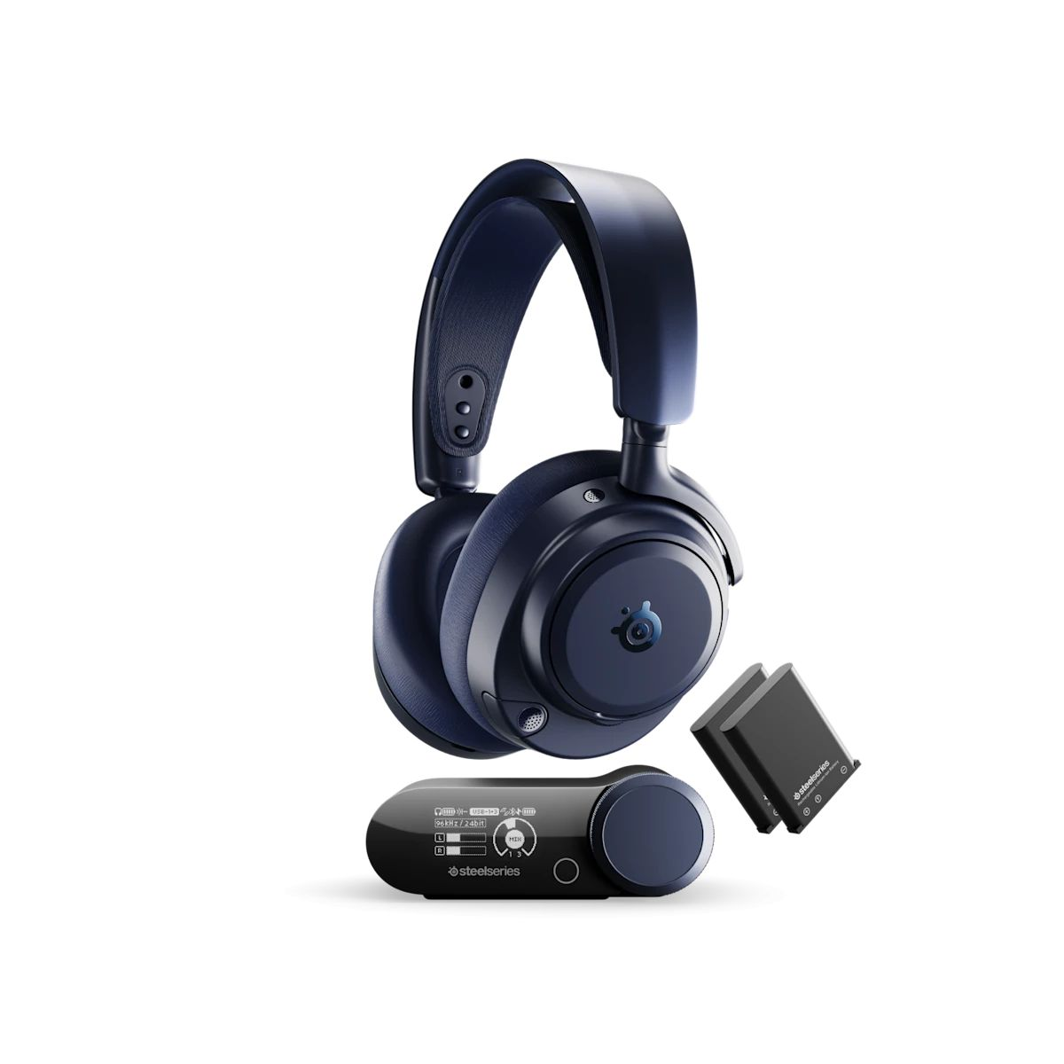 Слушалки SteelSeries Arctis Nova Pro Omni — 61723, тъмносини