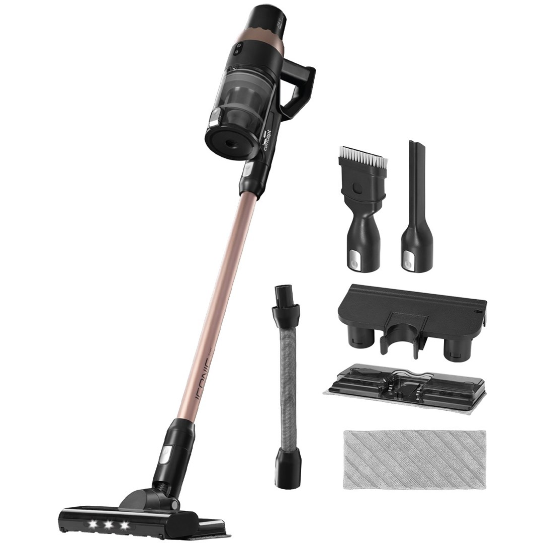 Concept VP6025 Nedves-száraz álló porszívó - Fekete (VP6025)