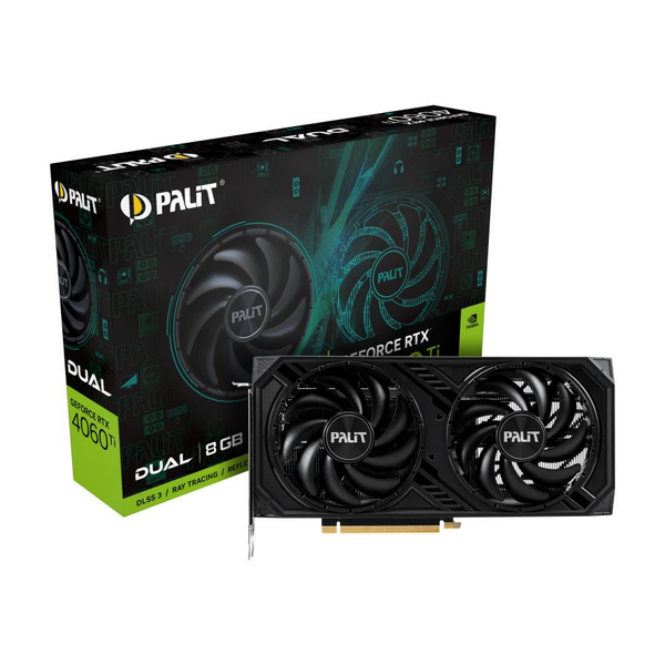 Видео карта Palit GeForce RTX 4060 Ti Dual 8GB GDDR6 NE6406T019P1-1060D