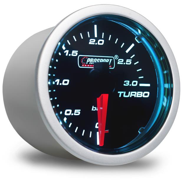 Prosport Performance Smoke sorozat kiegészítő ébresztőóra, turbónyomás-mérés 3 barig (216BFWHBOSM-3BAR)