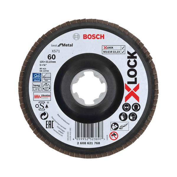 Bosch X571 Best for Metal Brúsny kotúč
