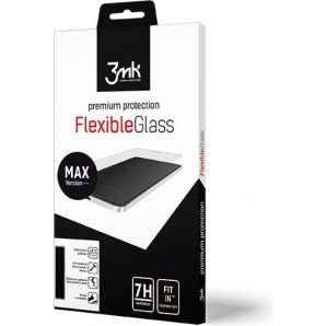 3mk FLEXIBLE GLASS MAX képernyővédő üveg (2.5D, flexibilis, ultravékony, 0.2mm, 7H) FEHÉR Samsung Galaxy J7 (2017) SM-J730 (GP-127442)