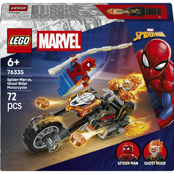 LEGO® Super Heroes Pókember a motoros Szellemlovas ellen 76335