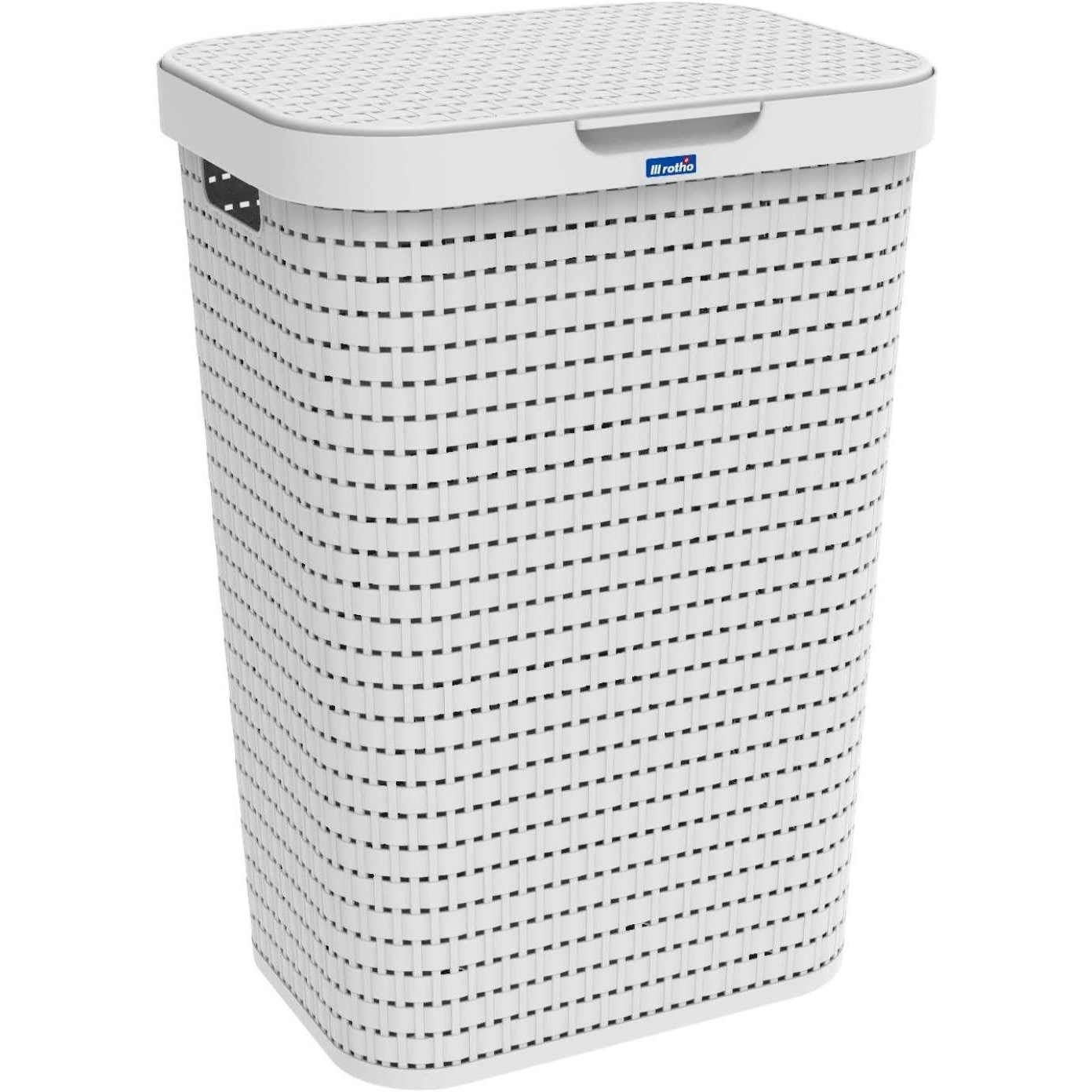 Rotho Mosodai kosár 55 L COUNTRY - fehér (1032701100)