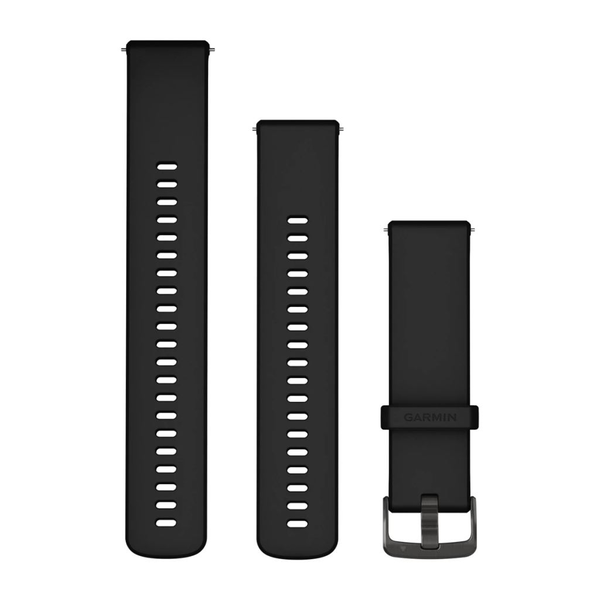 Garmin Venu 3 Quick Release (22 mm) szilikon óraszíj fekete (010-13256-21)