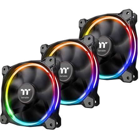 Ventilator Thermaltake Riing 12 LED RGB Radiator Fan Sync Edition (3-Fan Pack)