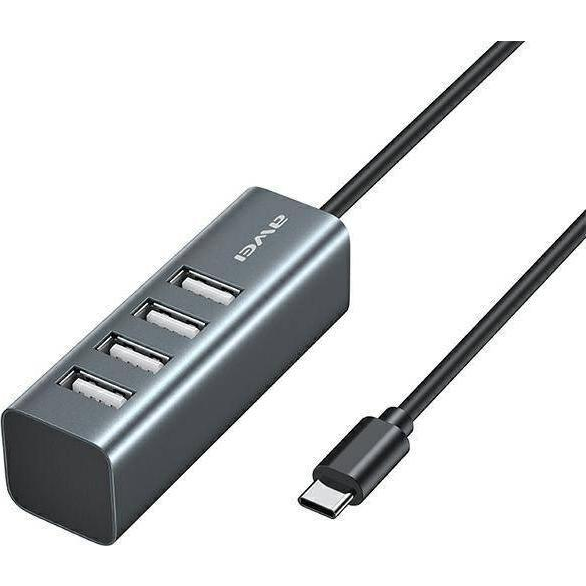 HUB USB Awei CL-122 4x USB-A 2.0 (6954284045865)