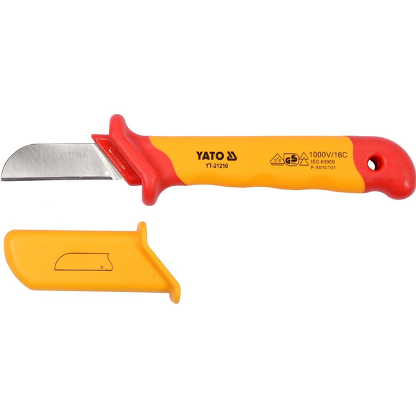 YATO szigetelt villanyszerelő kés 50 x 180 mm VDE