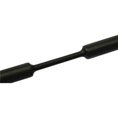 HellermannTyton tredux zsugorcső 3:1, fekete, O6mm 1m (319-00600)