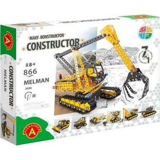 Alexander Toys Constructor Pro - Melman lánctalpas markoló építőjáték (5906018025927)