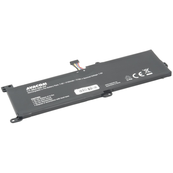 AVACOM a Lenovo IdeaPad 320, 330, S145, V15 laptopokhoz Li-Pol 7,6 V 4100 mAh 31 Wh