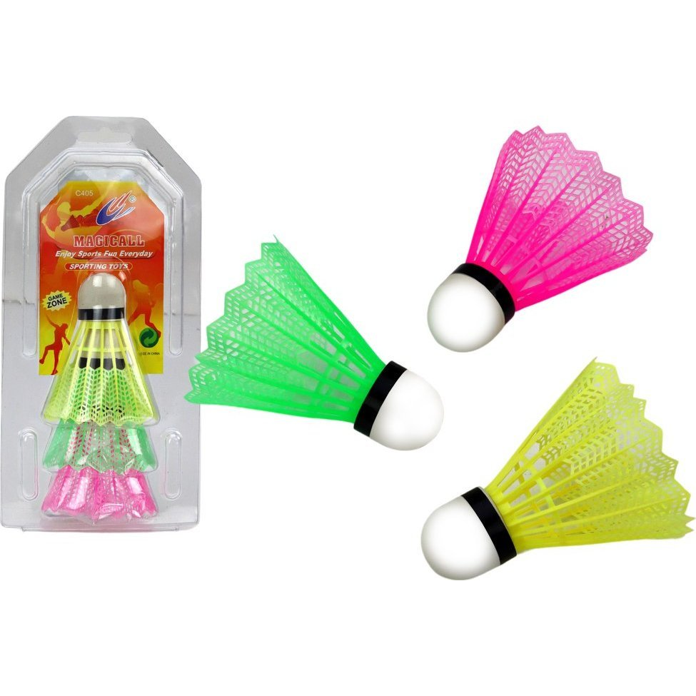 Lean Toys Tollaslabda Ütő Készlet 3 db Klasszikus Színes (17510)