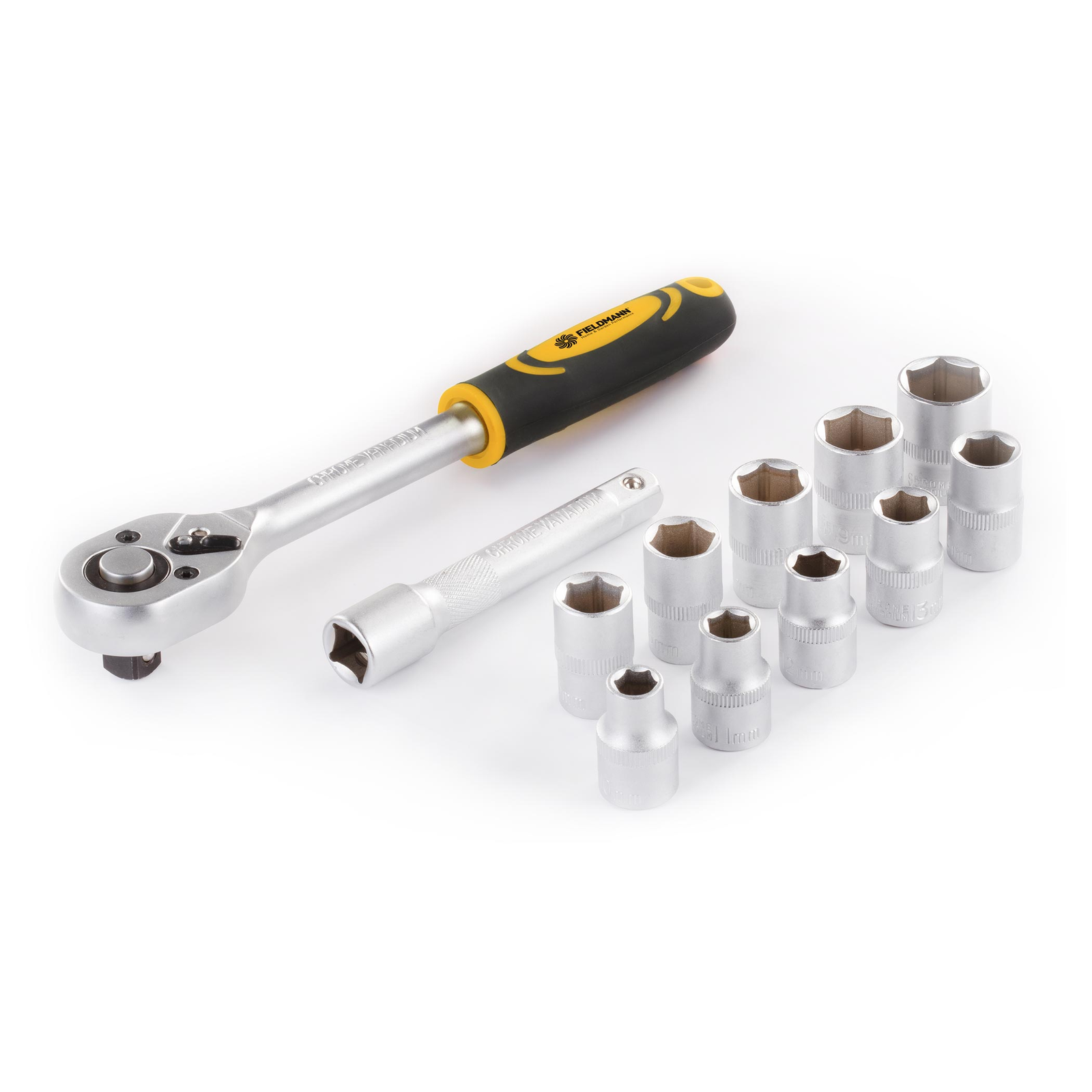Fieldmann FDN 1060 Racsnis dugókulcskészlet (12 db / csomag) (FDN 1060)