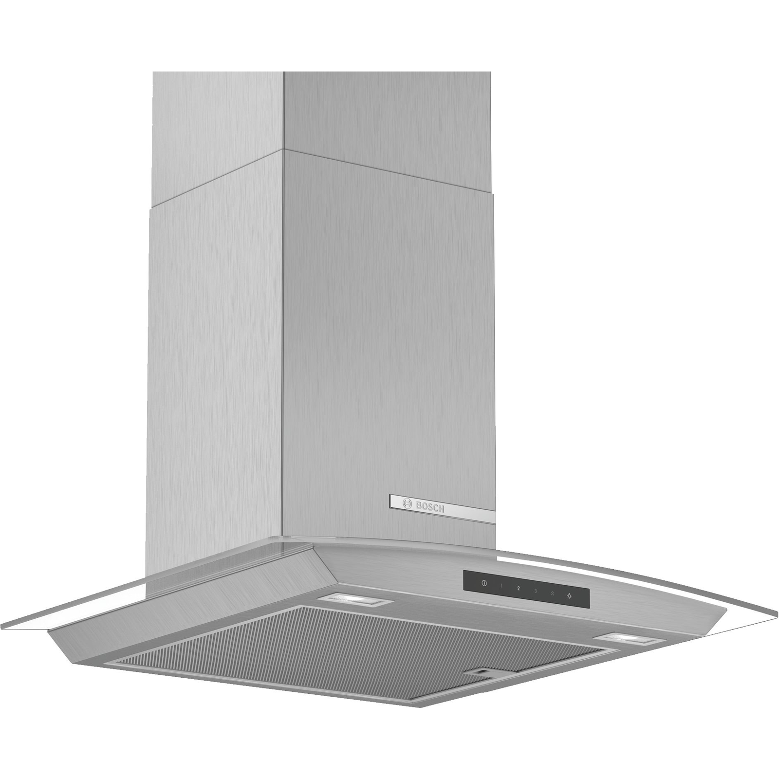 Bosch Serie 4 DWA66DM50 konyhai szagelszívó Falra szerelhető Rozsdamentes acél 600 m³/h A (DWA66DM50)