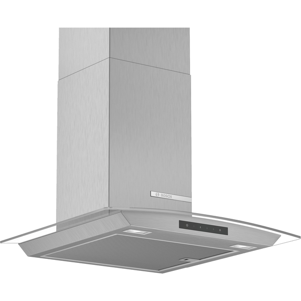 Bosch Serie 4 DWA66DM50 afzuigkap Muurmontage Roestvrijstaal 600 m³/uur A