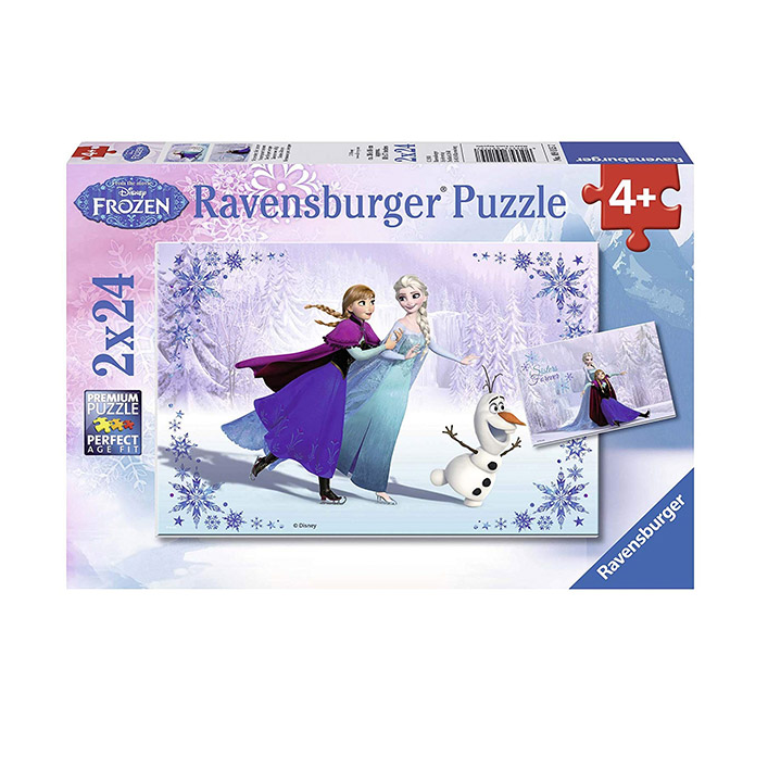 Ravensburger: Jégvarázs 2x24 darabos puzzle (RAP091157)