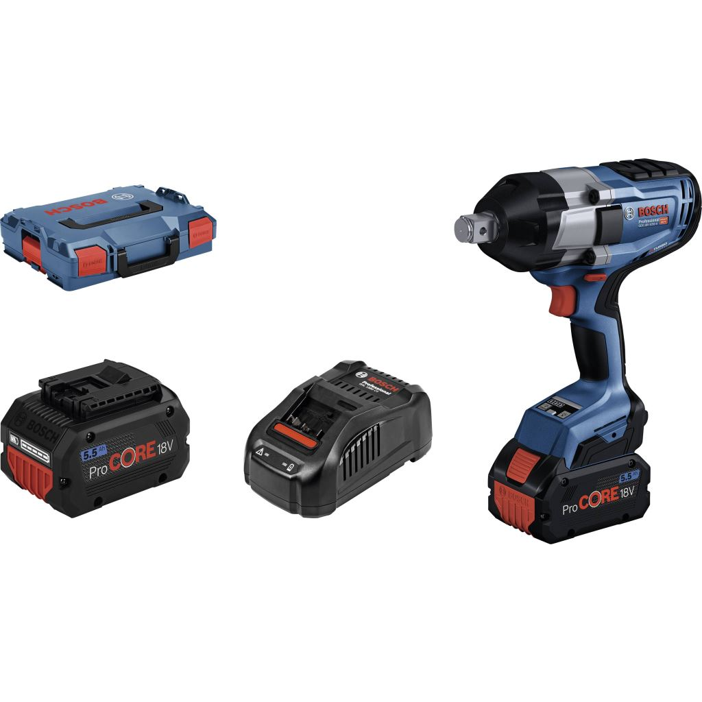 Bosch Professional GAL 1880 akkus ütvecsavarozó 2db 5.5Ah-s akkumulátorral (06019J8503)