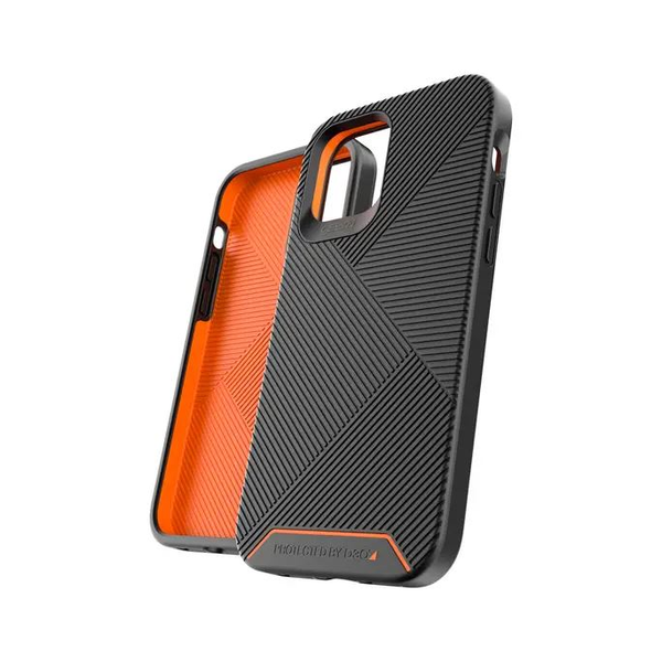 Husa de protectie Gear4 Battersea pentru iPhone 12/12 Pro, Policarbonat, Negru