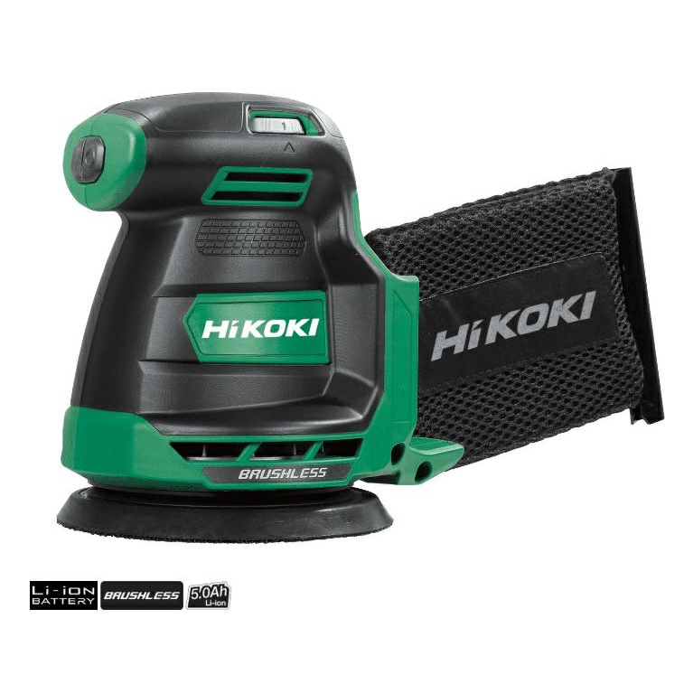 Hikoki akkus excentercsiszoló SV1813DA 18V alapgép (SV1813DAW2Z)