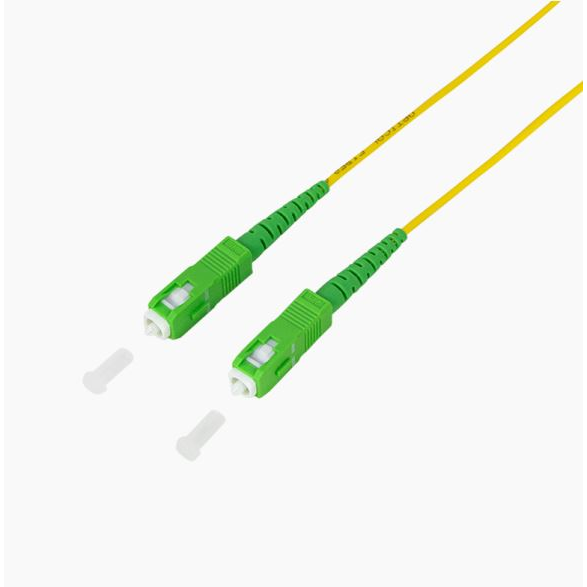 Logilink Fiber simplex patch cord, OS2 SM G.657.A2, SC/APC to SC/APC, 3 m