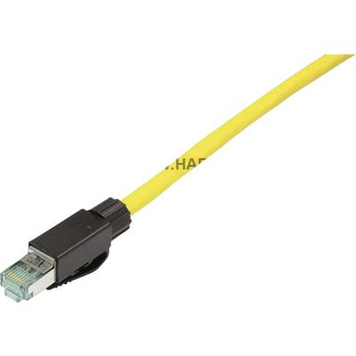 Industrial® Dugaszolós csatlakozó készlet RJ45 dugó, egyenes Pole: 8 09 45 151 1520 fekete Harting tartalom: 1 db (09451511520)