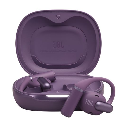 JBL Sense Pro Headset True Wireless Stereo (TWS) oorhaak Oproepen/muziek USB Type-C Bluetooth Oplaadhouder Paars