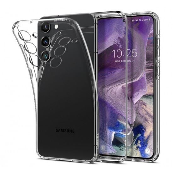 Spigen Liquid Crystal Samsung Galaxy S23 tok Crystal Clear átlátszó (ACS05708) (ACS05708)