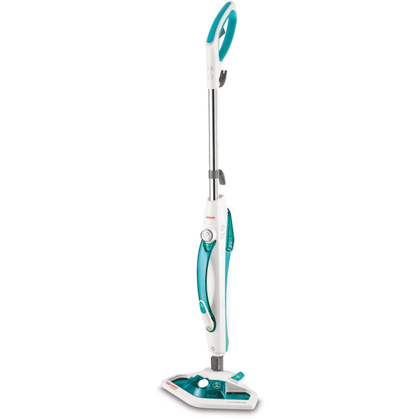 Polti Vaporetto SV450_Double Dampmoppe 0,3 L 1500 W Turkis, Hvid