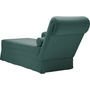 Fotel társalgó párnázással jobb kartámasszal Sötétzöld bársony