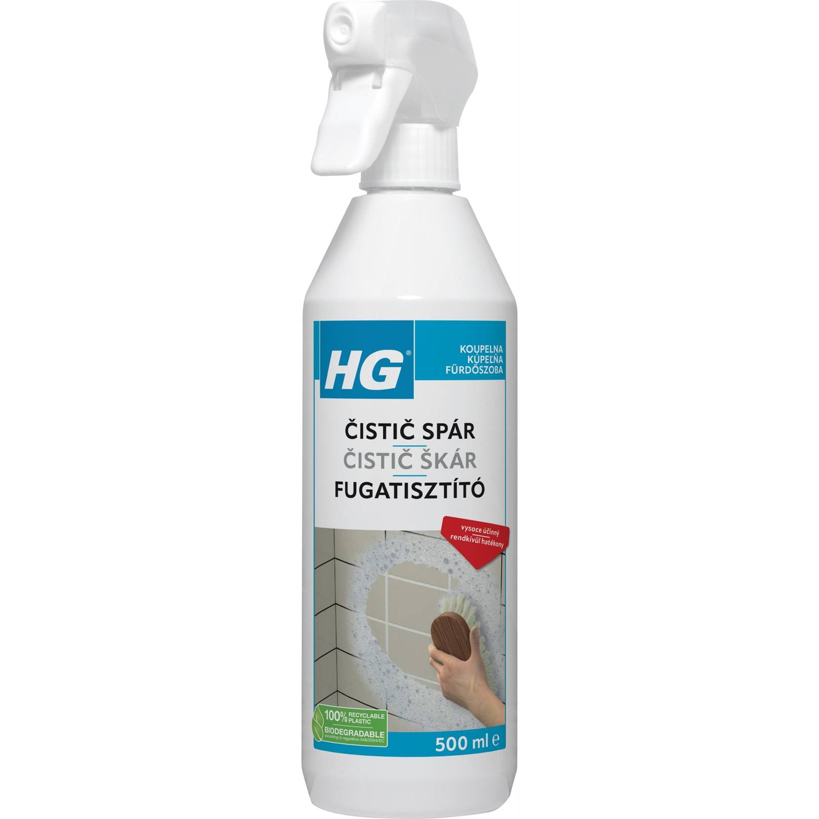 HG Fugatisztító közvetlen használatra 500 ml (8711577143701)